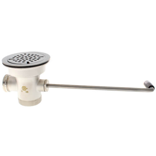 3-1/2" Twist Waste Drain With 1-1/4" Overflow Outlet (Cap Included), 22-204
