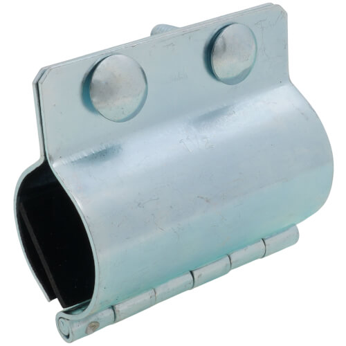 1-1/2" Hinged Steel Pipe Clamp