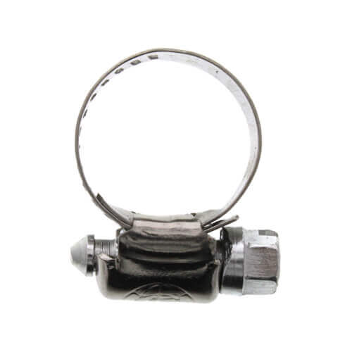 3/8"- 7/8" #6 Stainless Steel Hose Clamp w/ Carbon Screw