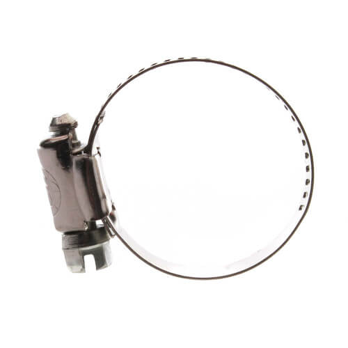 1-3/16" - 1-1/2" #16 Stainless Steel Hose Clamp w/ Carbon Screw