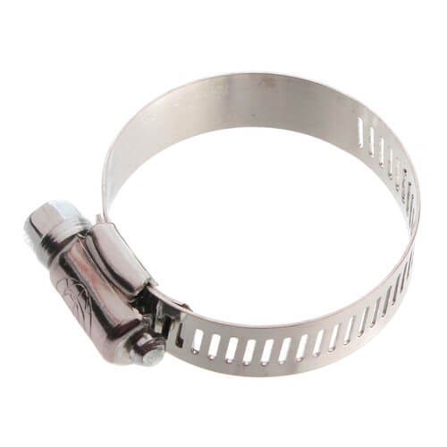3/4" - 1-3/4" #20 Stainless Steel Hose Clamp w/ Carbon Screw