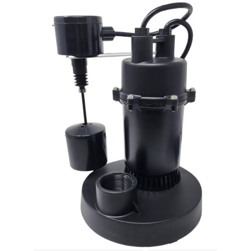 FSPP33TTDV10 Top Suction Thermoplastic Sump Pump, (1/3 HP)