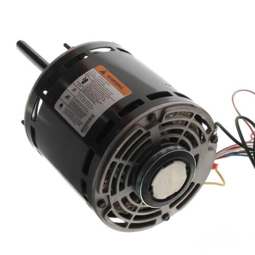 5.6" PSC Direct Drive Fan & Blower Motor, No Capacitor (208-230V, 1/2 HP, 1075 RPM)