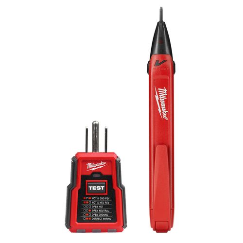 GFCI Receptacle Tester and Voltage Detector