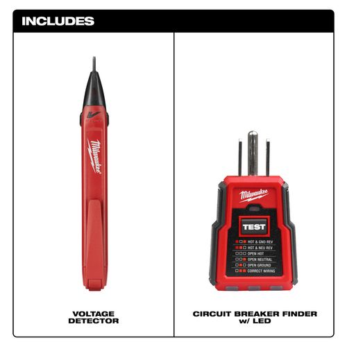 GFCI Receptacle Tester and Voltage Detector