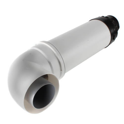 12" Horizontal Condensing Termination Kit w/ Elbow