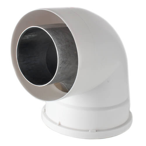 90Â° Non-Condensing Vent Pipe Elbow