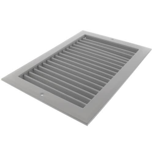 12" x 8" (Wall Opening Size) White Sidewall/Ceiling Register (A618MS Series)