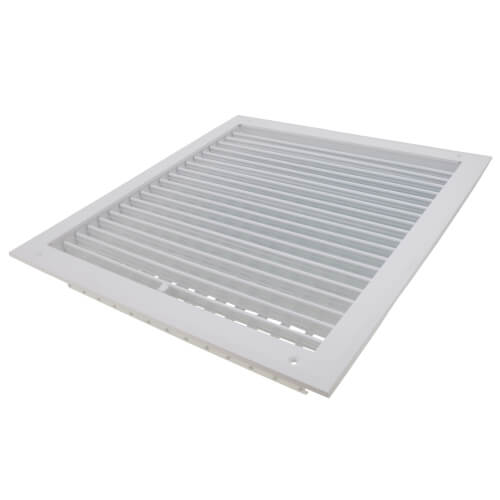 14" x 14" (Wall Opening Size) White Sidewall/Ceiling Register (A618MS Series)