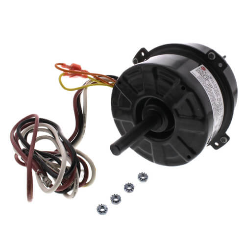 Clam Shell PSC Condenser Fan Motor (208-230V, 1/8 HP, 1075 RPM)