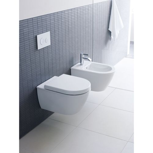 Bidet Wall Mounted 54cm Darling New (white) With Of With Tp 1 Th