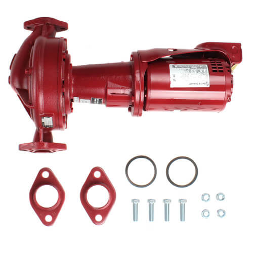 1 HP e623T Series e-60 Bronze Fitted 1-1/2" x 1-1/2" x 7" In-Line Pump (3 PH, 208-230/460V)