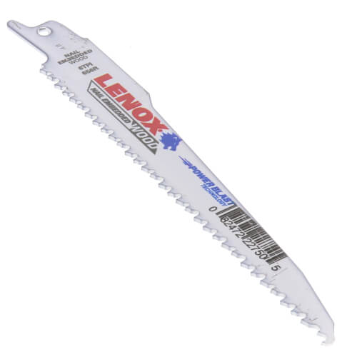 656R - 6" Bi-Metal Reciprocating Blade, 50-pack (Wood & Wood with Nails) 2 656R - 6" Bi-Metal Reciprocating Blade, 50-pack (Wood & Wood with Nails)