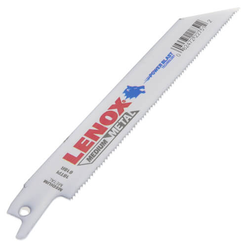 618R - 6" Bi-Metal Reciprocating Blade, 50-pack (Metal & Non-Ferrous Metal)