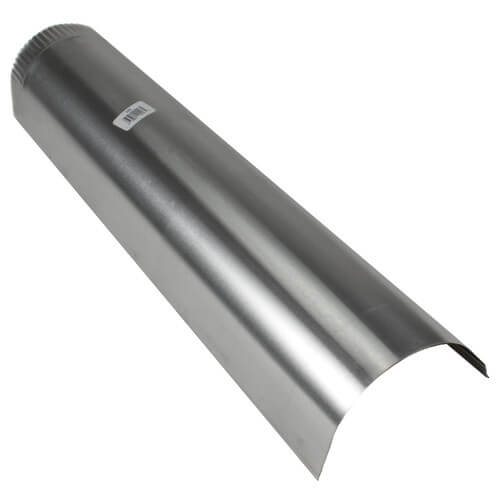 3" x 24" Aluminum Snap-Lock Pipe