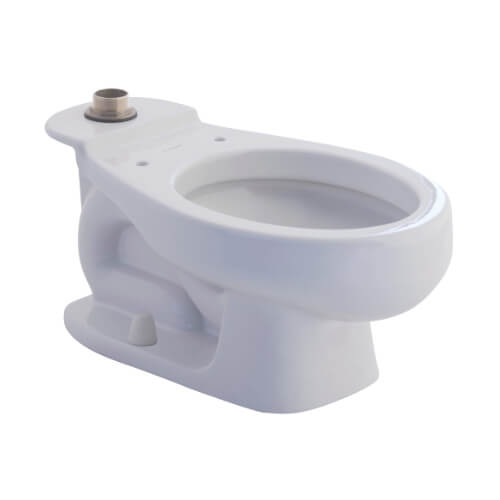 Baby Devoro 1.28 gpf/4.8 Lpf 10-1/4" Height Top Spud Elongated Toilet Bowl Only (White)
