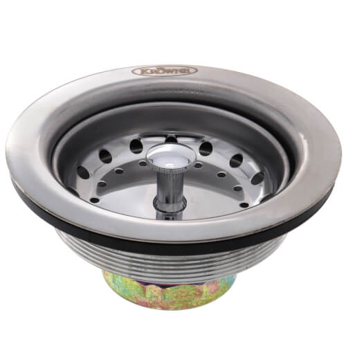 3-1/2" Kitchen Sink Drain w/ Basket