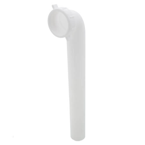 1-1/2" x 11-1/2" PVC Slip Joint Waste Bend - White