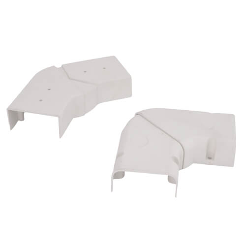3" SpeediChannel Adjustable Flat Bend (White)