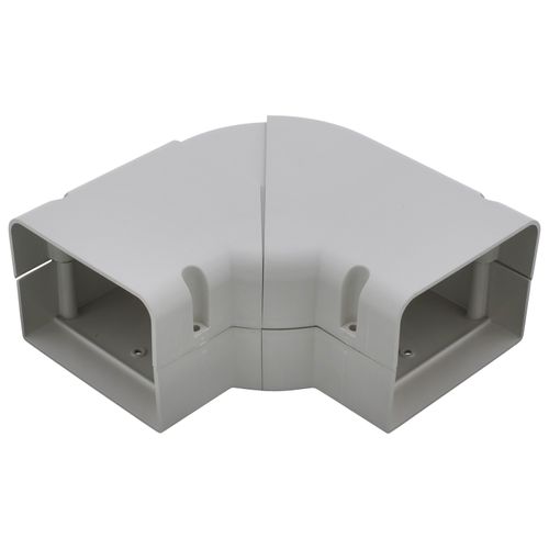 4" SpeediChannel Adjustable Flat Bend (Natural)
