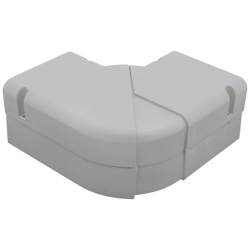 4" SpeediChannel Adjustable Flat Bend (Natural)