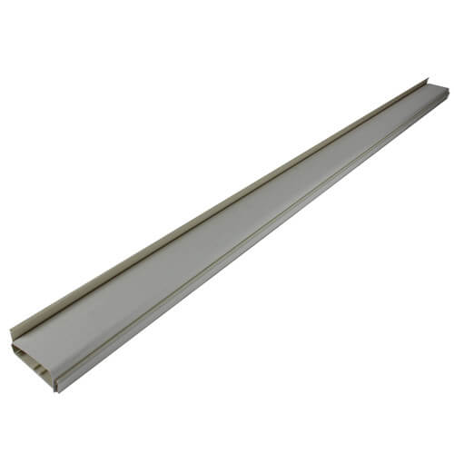 4" x 6.5 Ft. SpeediChannel Line Set Cover (Natural)