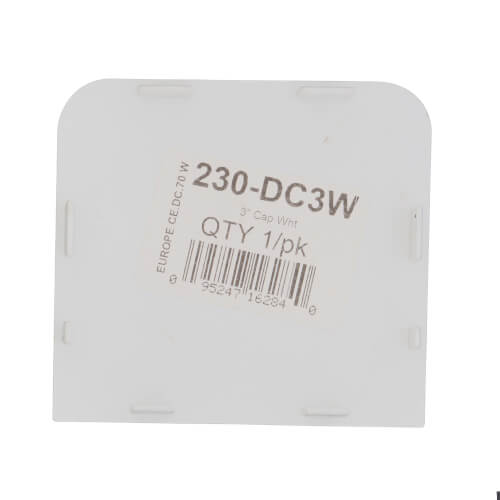 3" SpeediChannel Cap (White)