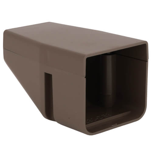 3" SpeediChannel Duct End (Brown)