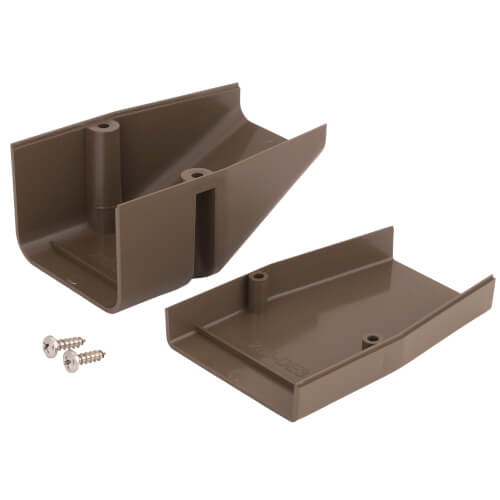 3" SpeediChannel Duct End (Brown)
