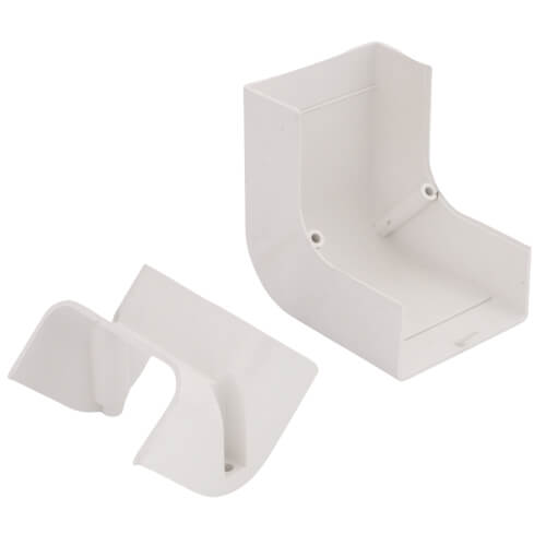 3" SpeediChannel 90-Degree Inside Elbow (White)