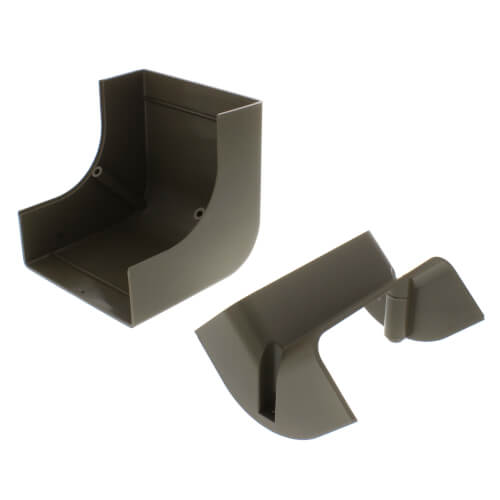 4" SpeediChannel 90-Degree Inside Elbow (Brown)