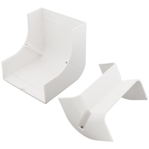 4" SpeediChannel 90-Degree Inside Elbow (White)
