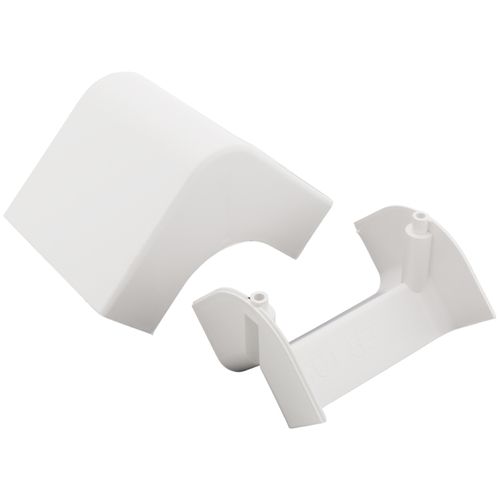 4" SpeediChannel 90-Degree Inside Elbow (White)