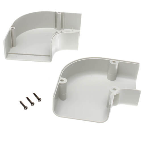 3" SpeediChannel 90-Degree Flat Bend (Natural)