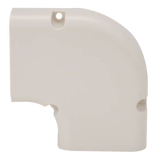 3" SpeediChannel 90-Degree Flat Bend (White)