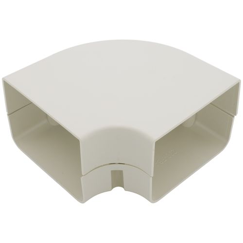 4" SpeediChannel 90-Degree Flat Bend (Natural)