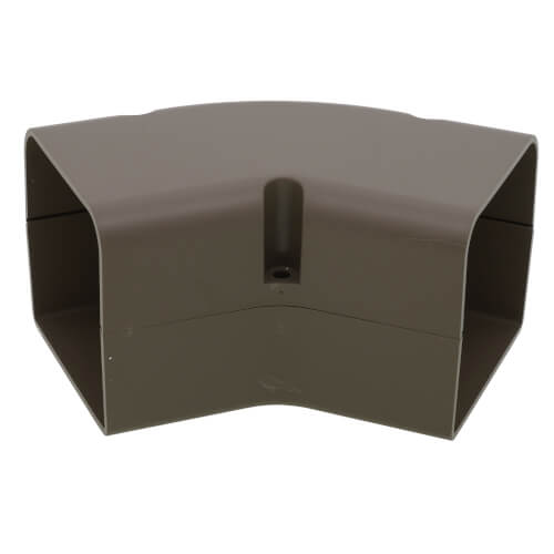 3" SpeediChannel 45-Degree Flat Bend (Brown)
