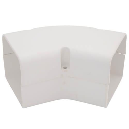 3" SpeediChannel 45-Degree Flat Bend (White)