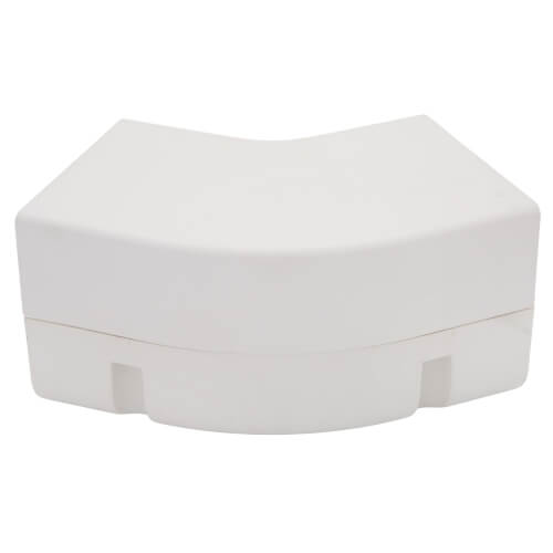 3" SpeediChannel 45-Degree Flat Bend (White)