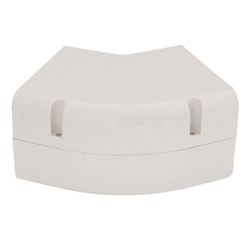 4" SpeediChannel 45-Degree Flat Bend (White)