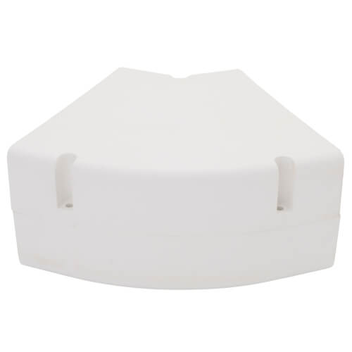 6" SpeediChannel 45-Degree Flat Bend (White) 2 6" SpeediChannel 45-Degree Flat Bend (White)