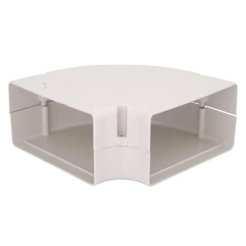 6" SpeediChannel 90-Degree Flat Bend (Natural)