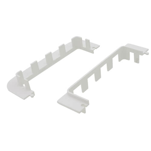 6" SpeediChannel Flat Wall Escutcheon (White) 3 6" SpeediChannel Flat Wall Escutcheon (White)