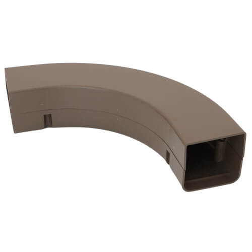 3" SpeediChannel 90-Degree Long Radius Bend (Brown)