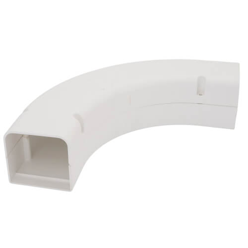 3" SpeediChannel 90-Degree Long Radius Bend (White)