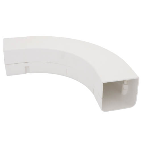 3" SpeediChannel 90-Degree Long Radius Bend (White)