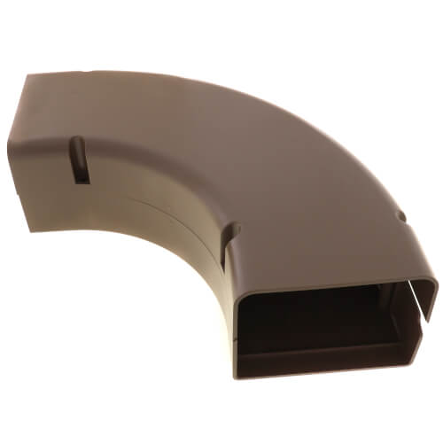 4" SpeediChannel 90-Degree Long Radius Bend (Brown)