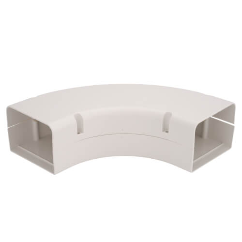 4" SpeediChannel 90-Degree Long Radius Bend (White)