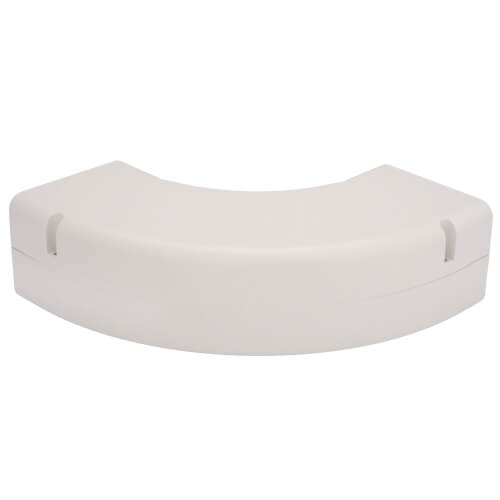 4" SpeediChannel 90-Degree Long Radius Bend (White)