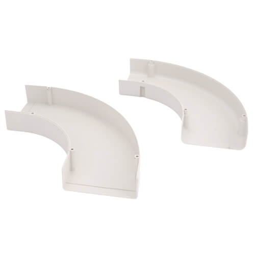 4" SpeediChannel 90-Degree Long Radius Bend (White)